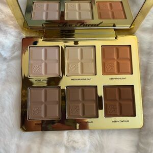 Too Faced Highlight and Contour Palette - Gold and Brown Shades